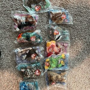 Teenie beanie babies